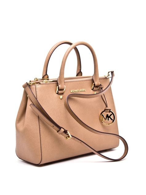 michael kors sutton taupe tote bag